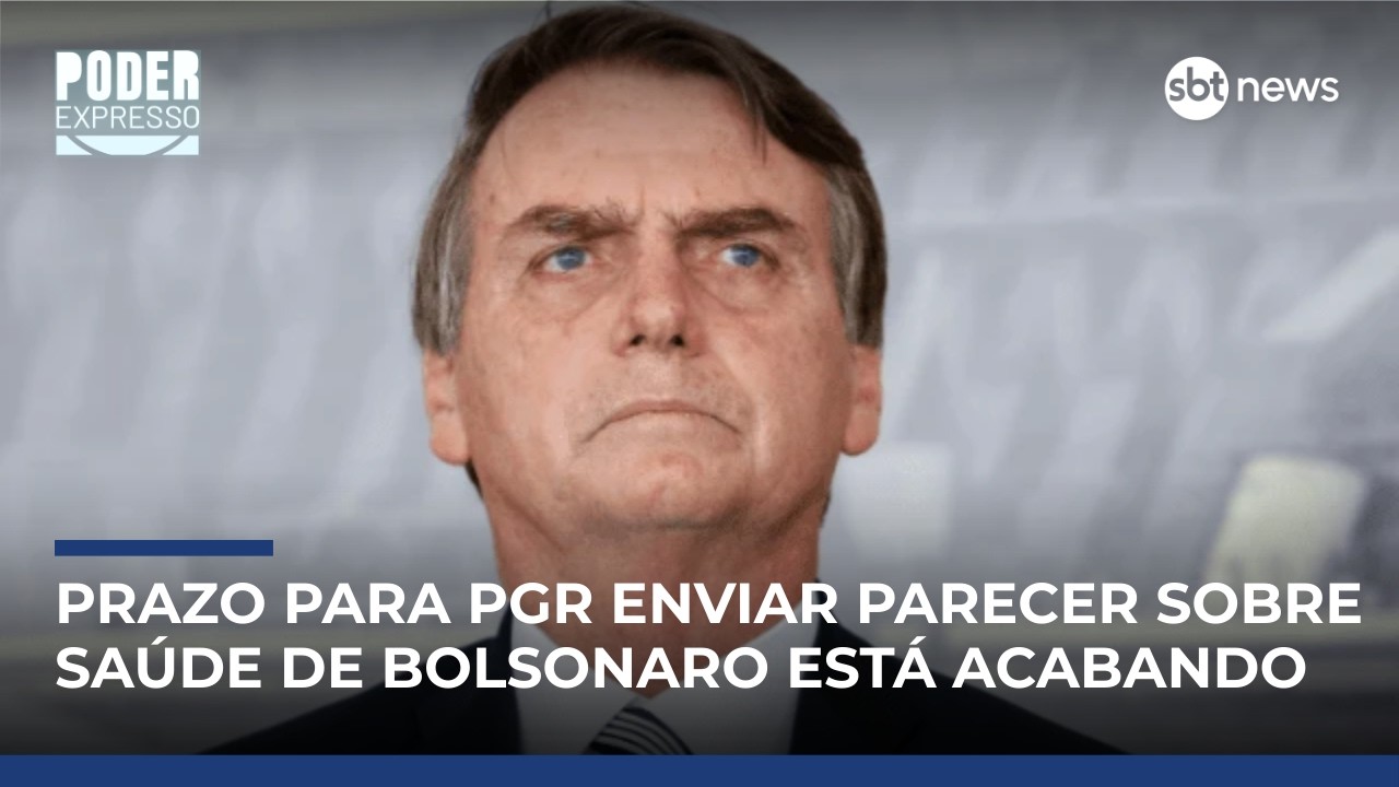 PGR deve enviar parecer sobre saúde de Bolsonaro; Moraes decidirá sobre domiciliar | #PoderExpresso