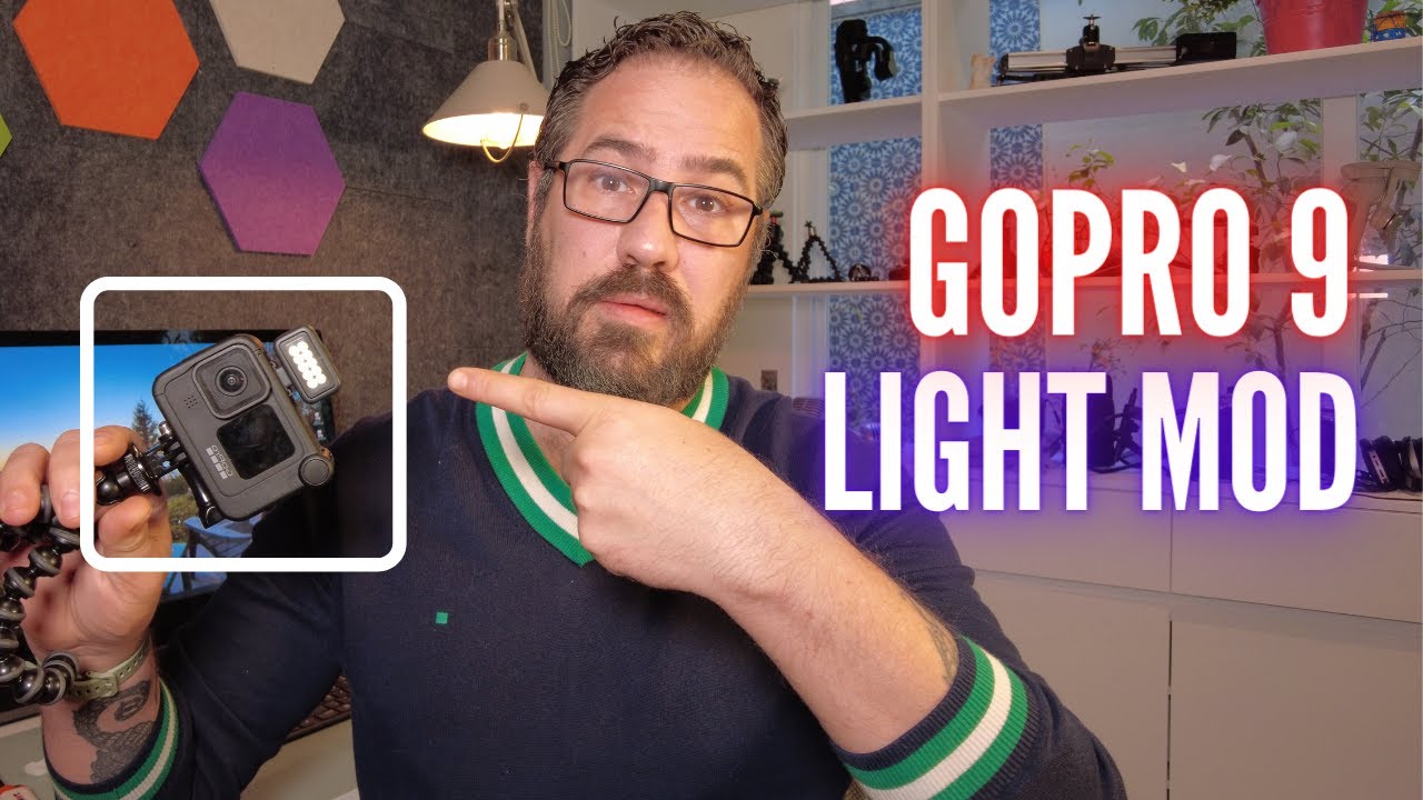 Gopro 9 Light Mod Крошечный и мощный