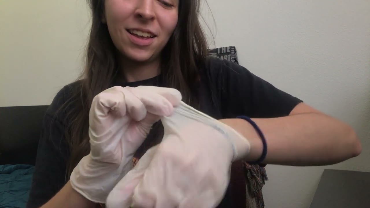 ASMR More Latex Glove Sounds | Lofi Hand Movements Whispers