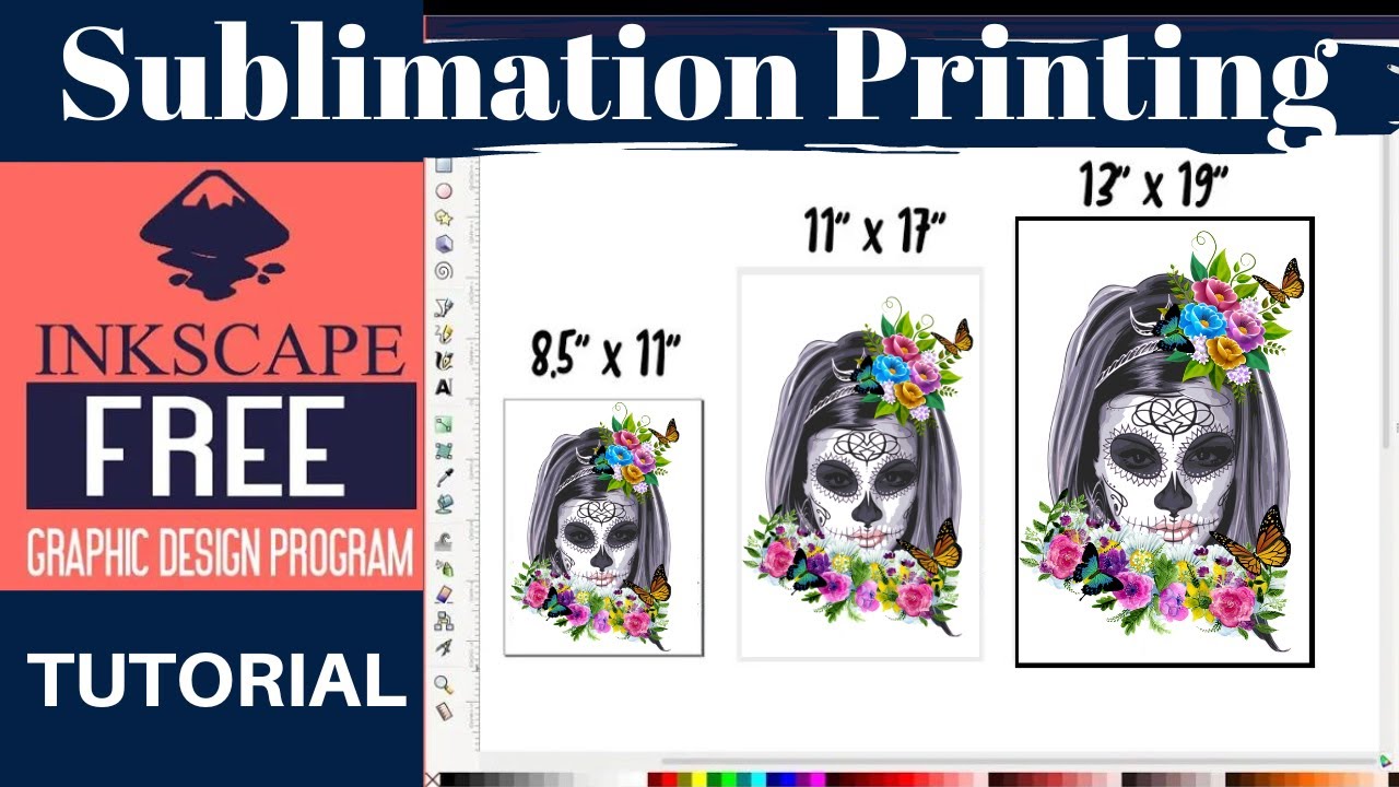 Inkscape для сублимационной печати: как печатать сублимационные рисунки в Inkscape {Разделение из...