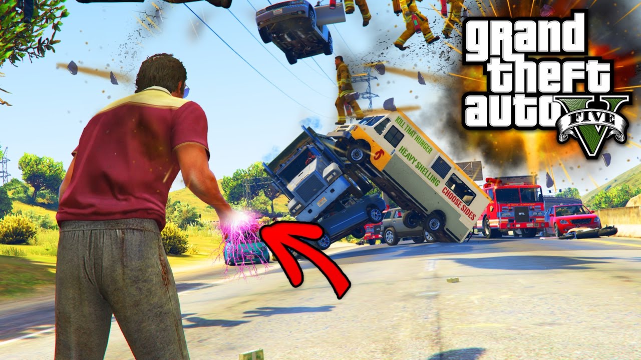 IL DÉCOUVRE LES MODS POUR LA PREMIÈRE FOIS GTA 5 !