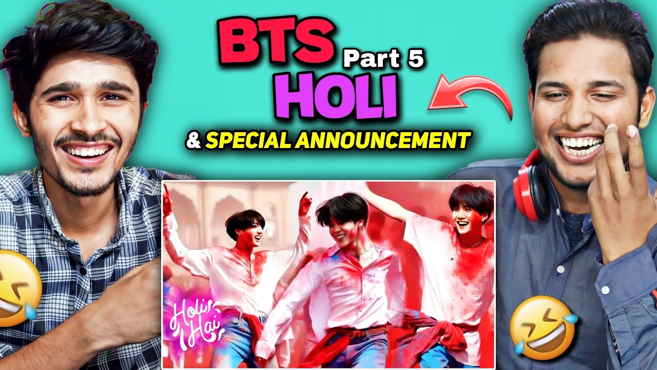 BTS PLAY Holi 🥳 EP-5 Cute Life Video Reaction 😂❤️ | Jungkook | Kim Taeyung | Jimin 😁❤️ |