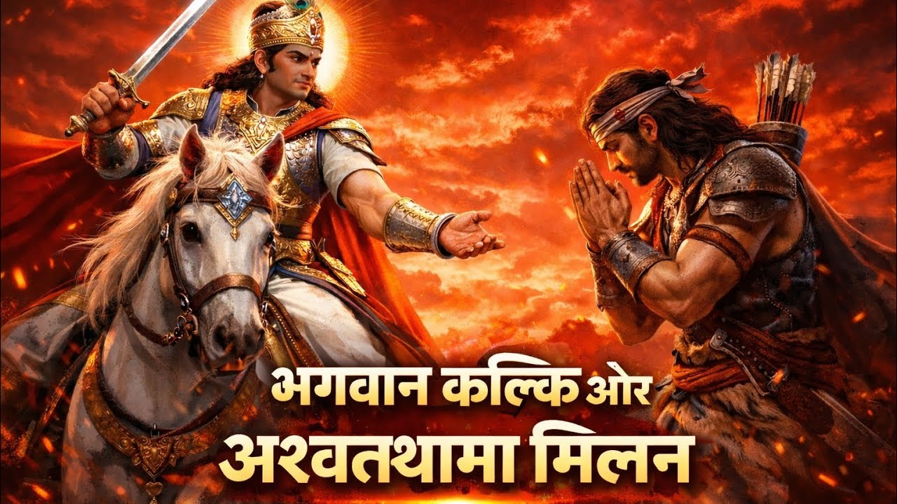 Kalki Avatar भगवान कल्कि ओर अश्वत्थामा मिलन की संपूर्ण कथा। Lord kalki or Ashwatthama milan 