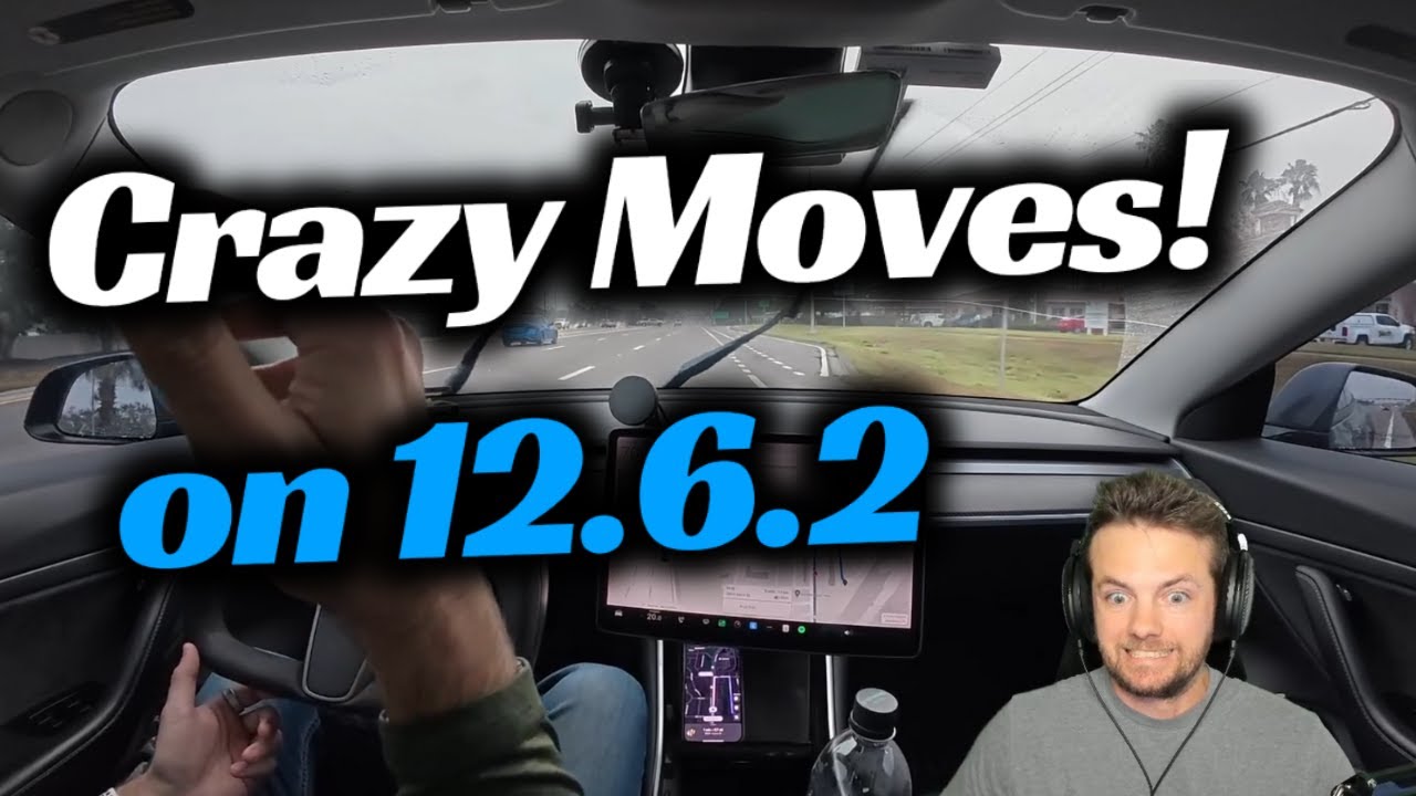 Check Out My Craziest Moments on Tesla FSD 12.6.2!