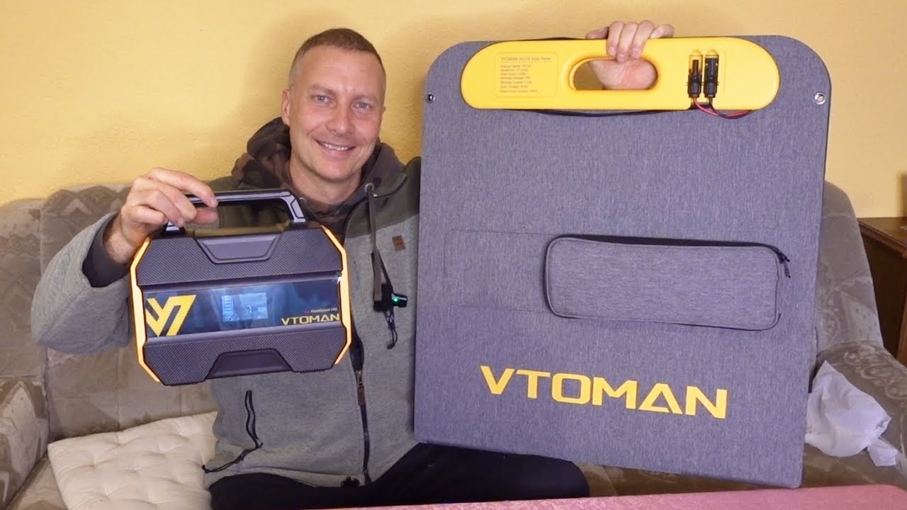 Vtoman FlashSpeed 300 + 110W Solarmodul