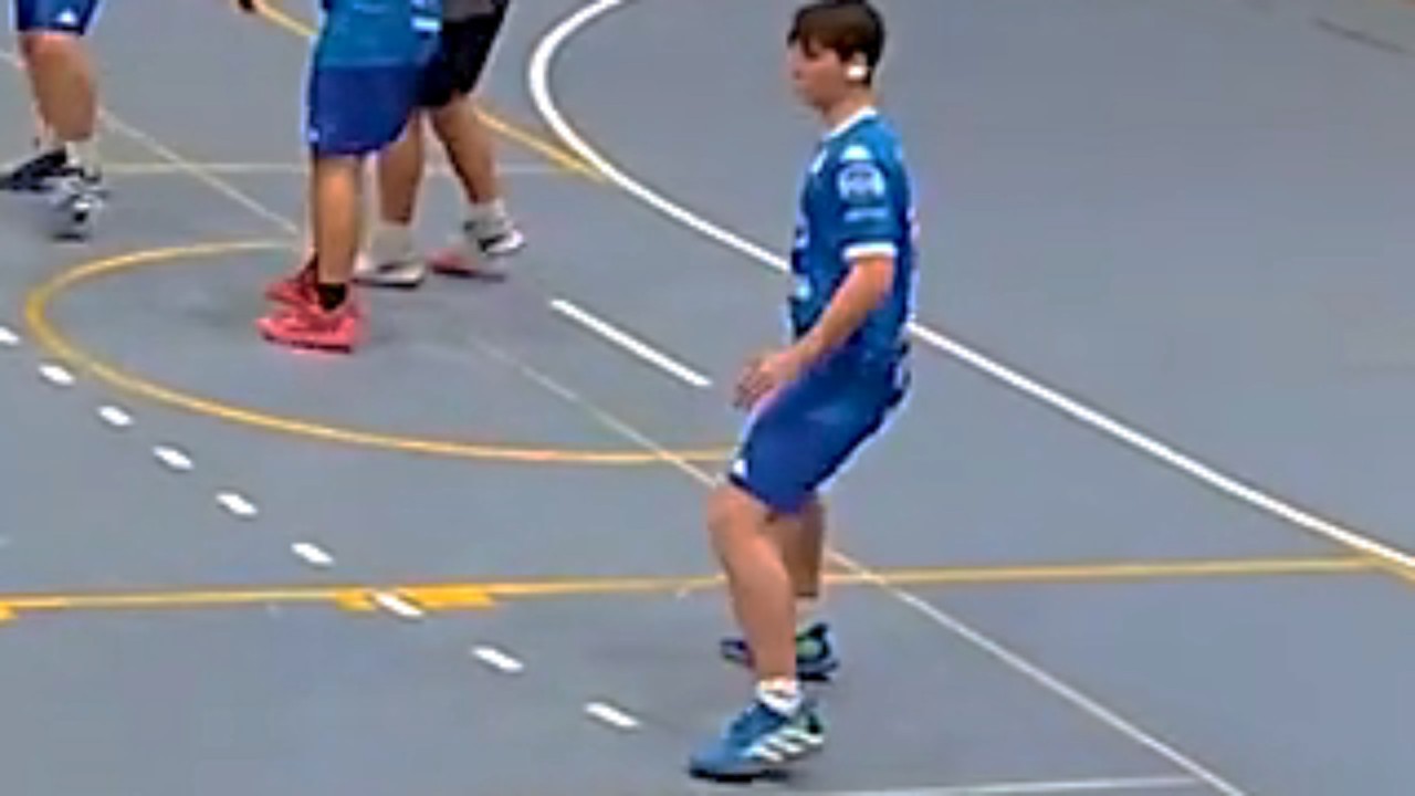 Partido de balonmano categoría juvenil masculino: Rasoeiro BM - CB Coia (29 - 30)