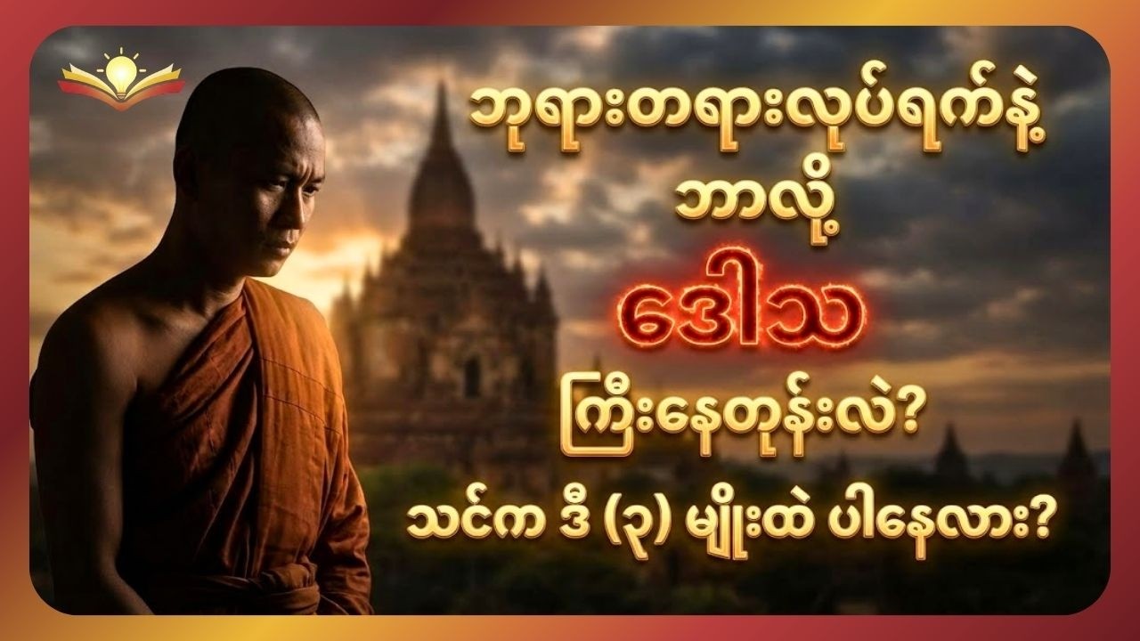 ဘုရားတရားလုပ်ရက်နဲ့ ဘာလို့ ဒေါသကြီးနေတုန်းလဲ? သင်က ဒီ (၃) မျိုးထဲ ပါနေလား?
