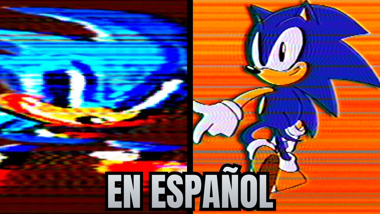 Zonic time exe mone rime time re timed (TRADUCIDO AL ESPAÑOL) | gameplay muy extraño
