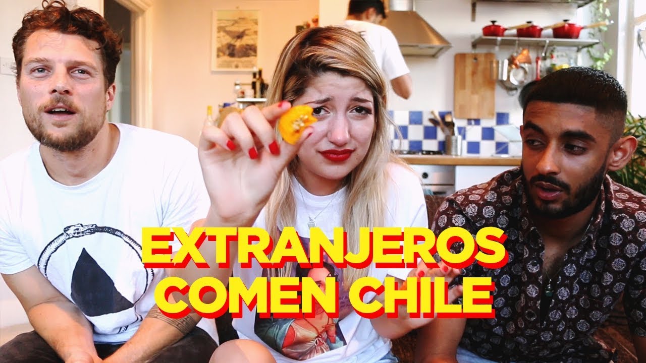 🇬🇧 Ingleses prueban chile habanero