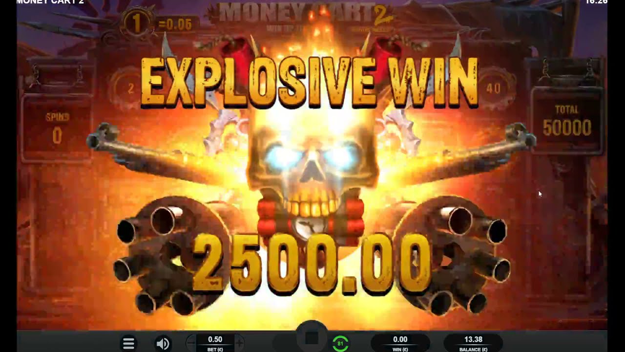 money cart 2 MAX WIN on 50p spins 50,000 points!!!