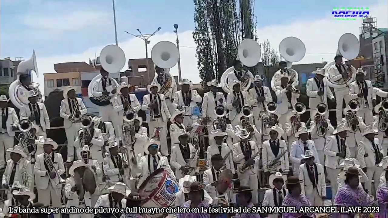 banda super andino de pilcuyo MIX HUAYÑOS 2023 en la fest. SAN MIGUEL ARCANGEL ILAVE PUNO PERÚ