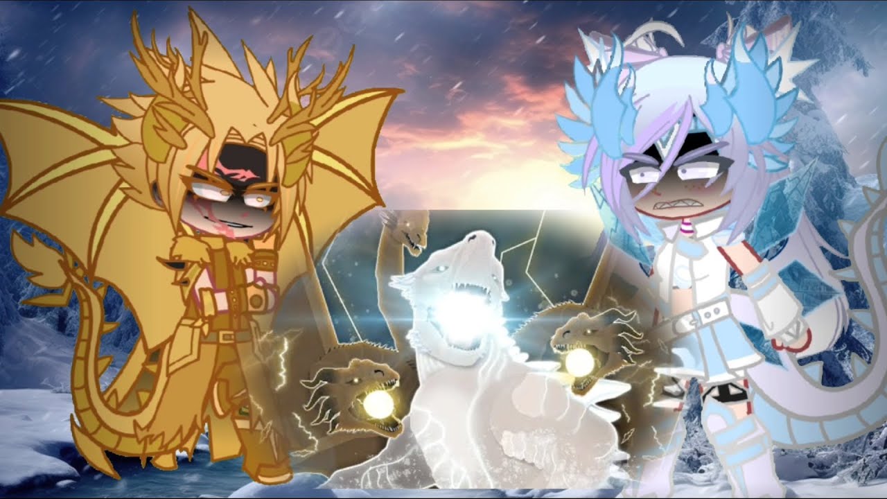 Kaijus React to Ghidorah vs Shimo (SLICK) 🇲🇽/🇺🇸