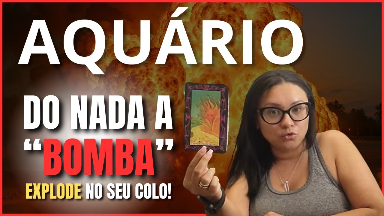 AQUÁRIO É PROFUNDO E ESTÁ OCULTO MAS VERDADE VAI ESTOURAR! AINDA TEM MUITO CAROÇO NESSE ANGU...