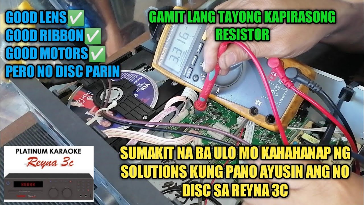 Tips & Triks kung pano ayusin ang NO DISC problem | Kakaibang technics