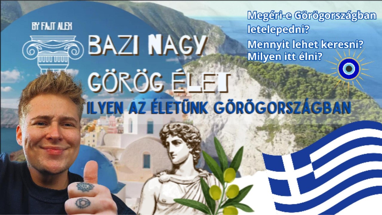 BAZI NAGY GÖRÖG ÉLET #1 // Megéri 2026-ban Görögországban élni? Milyen az élet itt?