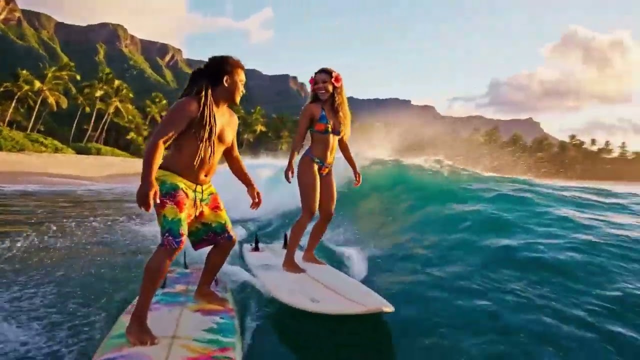 Golden Hour on the Island 🌅 Hawaiian Reggae for Relaxation & Reflection