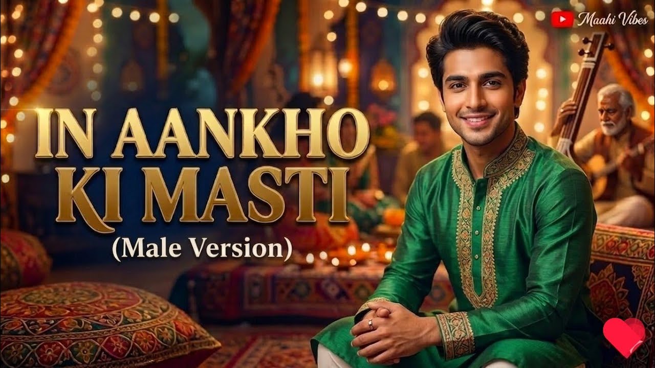 In Aankhon Ki Masti  | Male Tribute | 90s old song |Maahi Vibes Hindi old song #song #oldhindisongs 