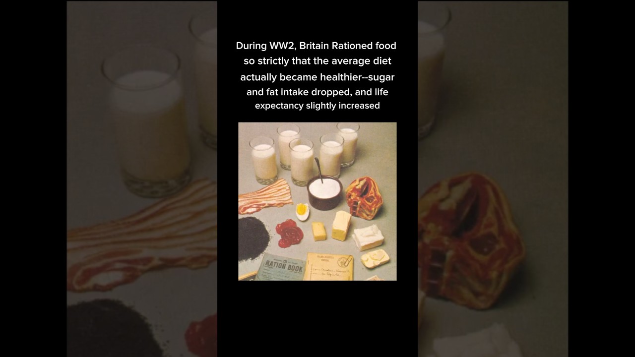 Rations Were Actually Healthier 