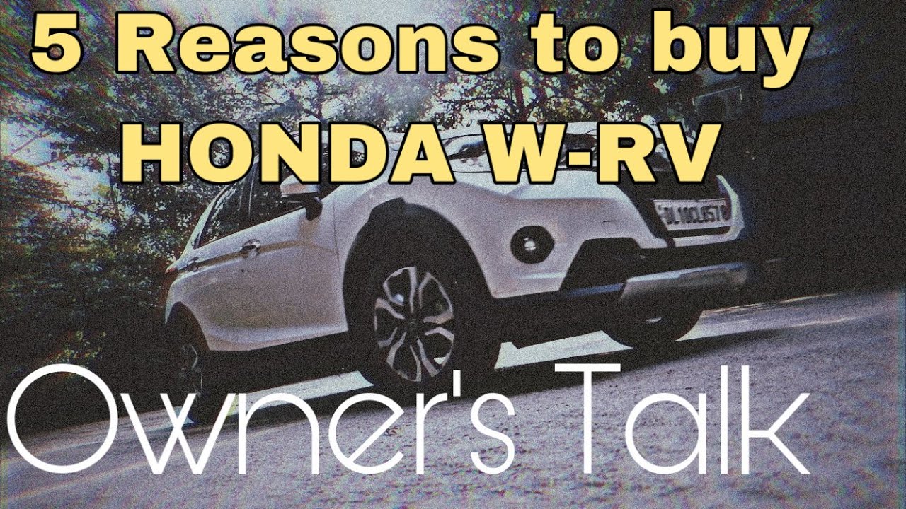 Honda WRV : 5 reasons to buy