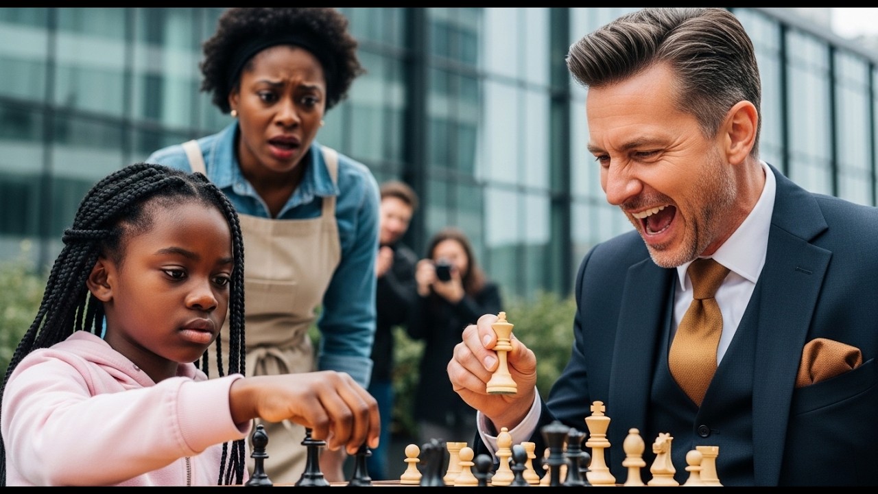 100M$ if you beat me at chess, the Billionaire laughed until he was EMBARRASSED by the poor daughter