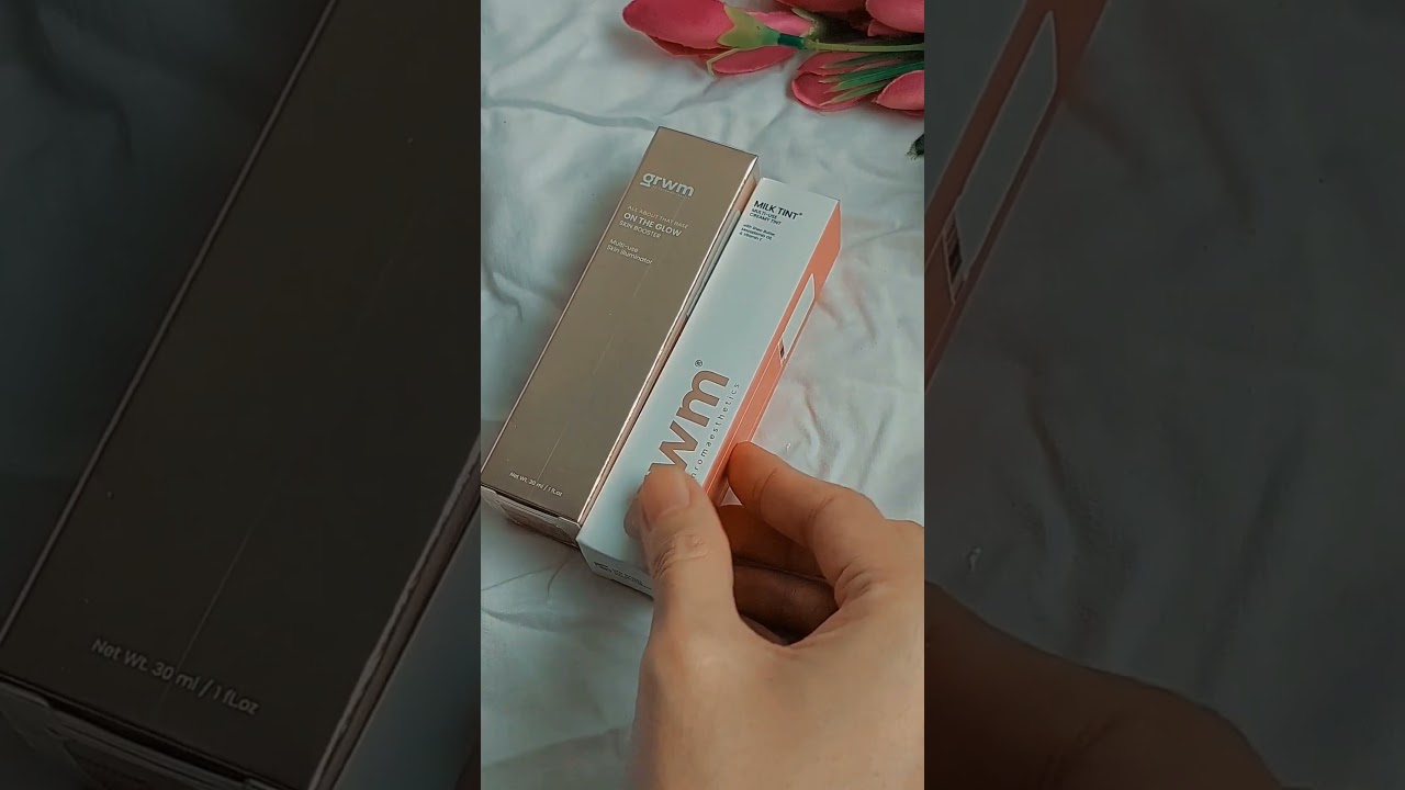 My 1st and 2nd GRWM Cosmetics products. 🥰☺️ link in comment/description. #foryou #shorts #makeup