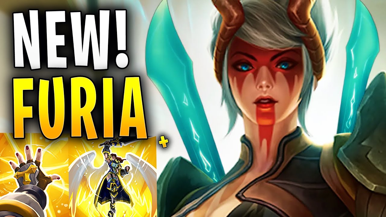 NEW FURIA CHERISH IS OP - Paladins Gameplay Build