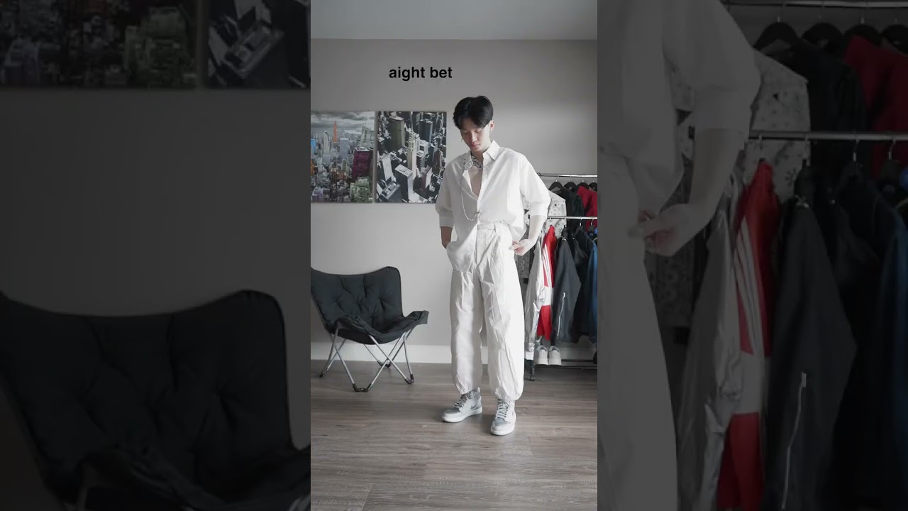 all white? alright 🤍 #allwhite #allwhiteeverything #allwhiteoutfit #fashion #menstyle