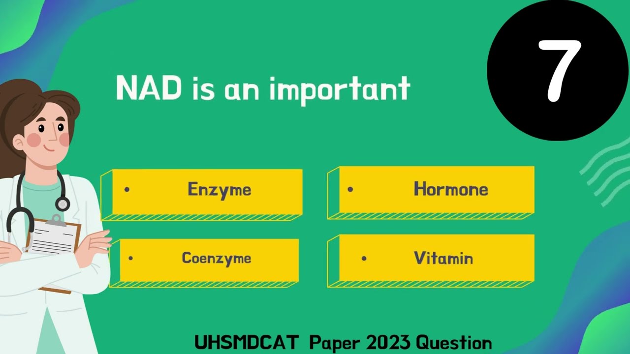 uhs mdcat 2023 paper   Question No 7