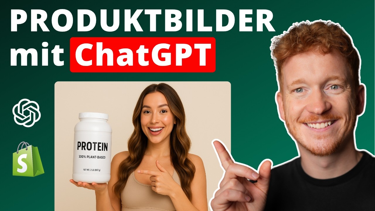 Shopify Produktfotos mit ChatGPT erstellen – KI Bilder statt teurem Fotoshooting 📸