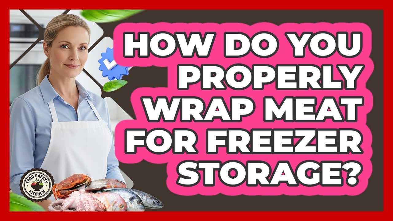 How Do You Properly Wrap Meat for Freezer Storage?