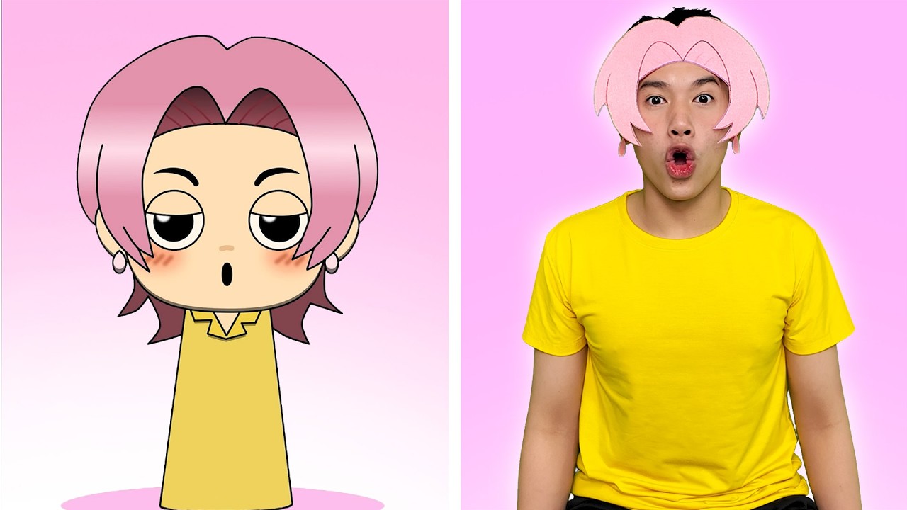 Sprunki 4 Phase 4 DEMON HUNTERS ROMANCE in Real Life #sprunki #mysprunkioc