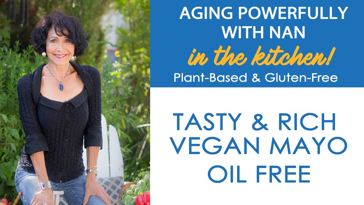 Tasty & Rich Vegan Mayo—oil free