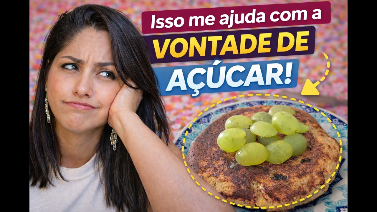 Achei que era fome, mas eu queria um doce.