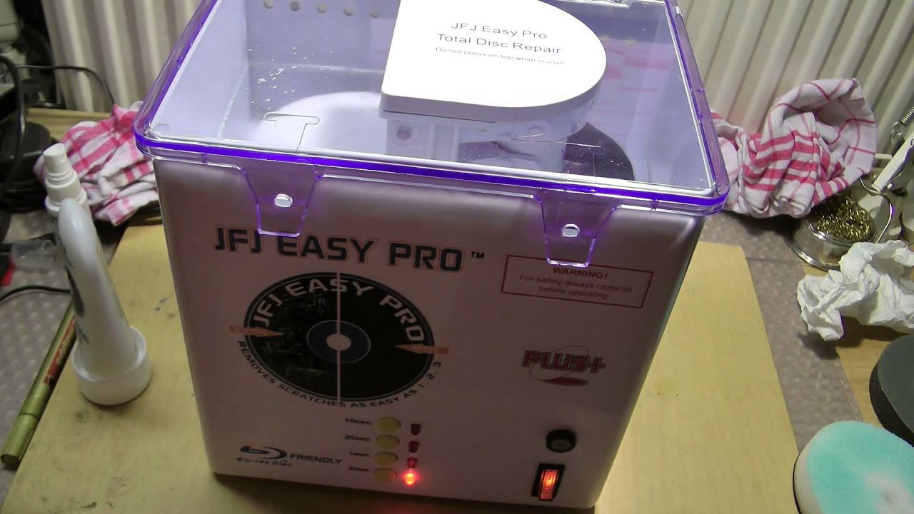 JFJ Easy Pro Disc Repair Test Video