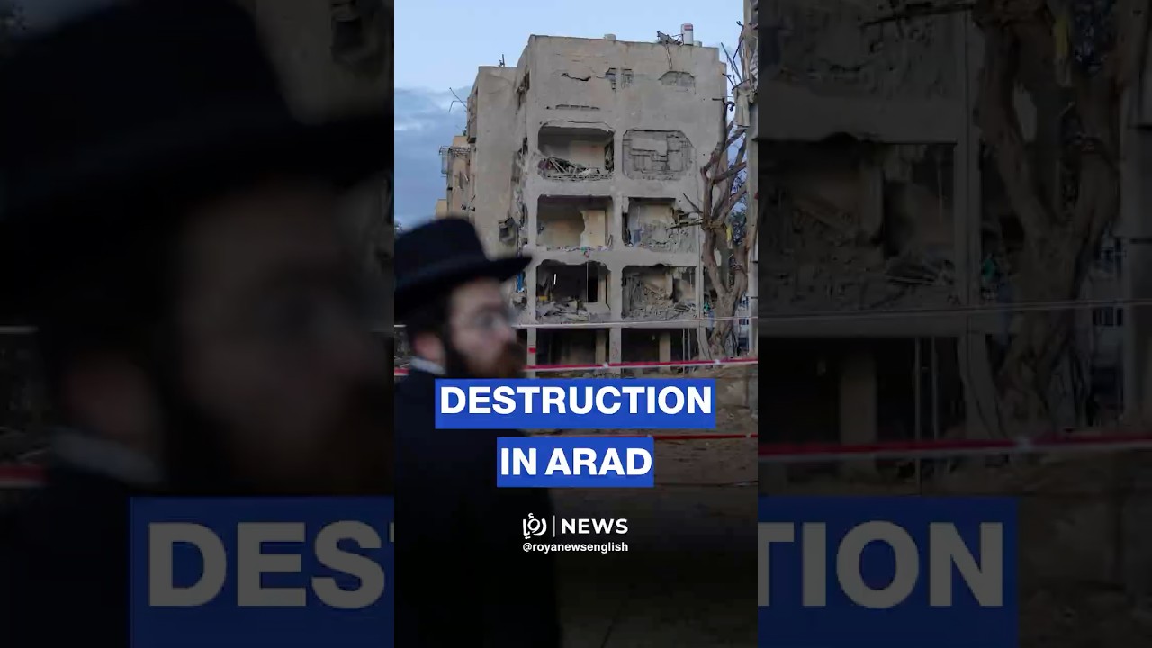 Widespread destruction in 'Israeli' city of Arad following Iranian strike