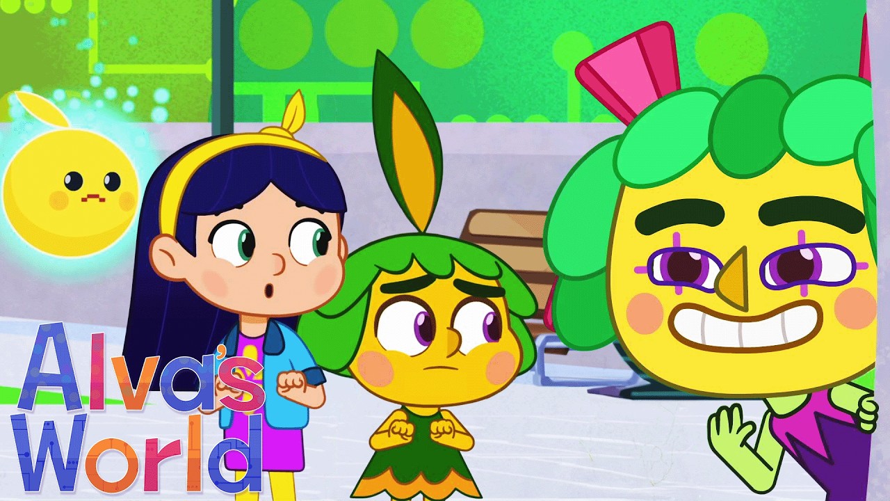 Funny Face | Alva's World | Staying Safe on the Web