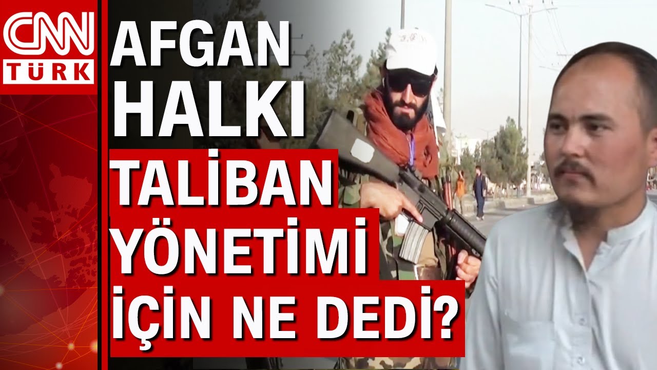 CNN Türk Kabil'deki Afganlara mikrofon uzattı! Afganlar endişelerini anlattı