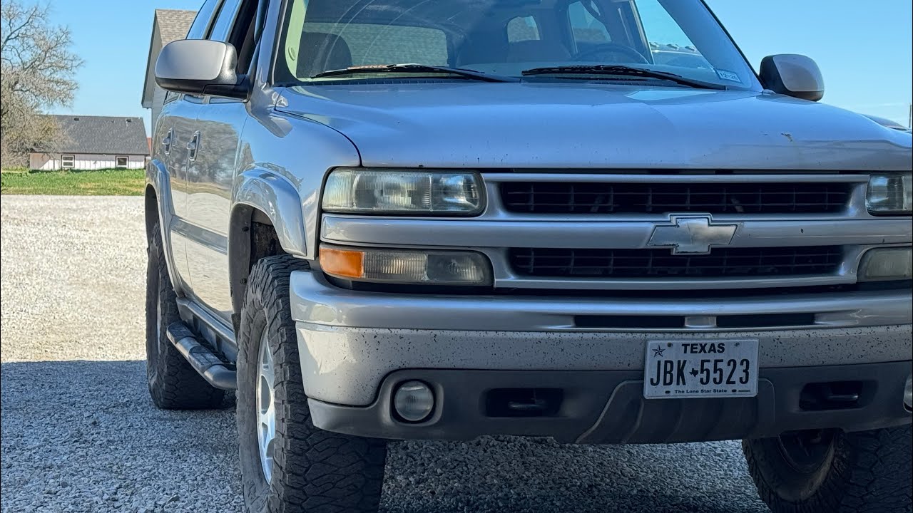 More Work On The Tahoe Z71 GMT800 - Wheel Spacers Added, Frame Painted, Clearances Checked