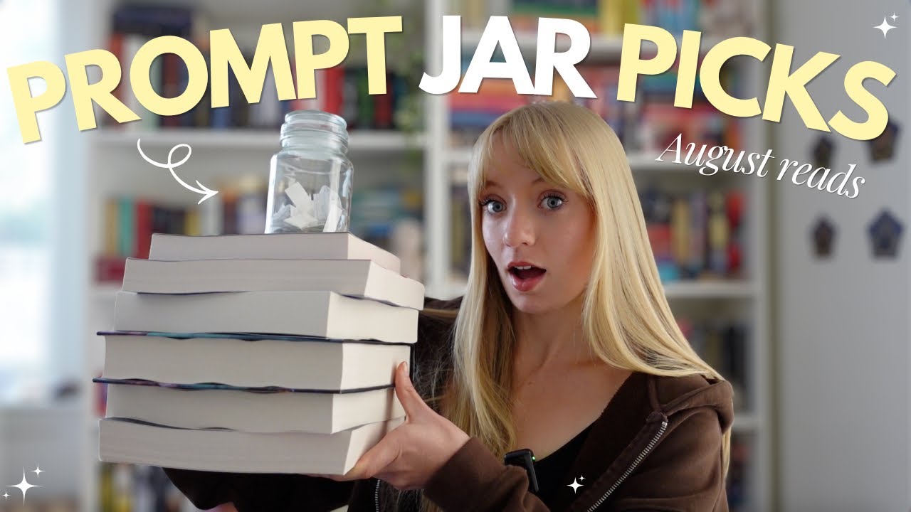 TBR prompt jar chooses my August reads! *finally more fantasy*