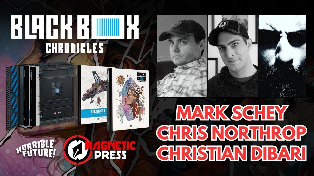 Magnetic Press: Black Box Chronicles Creators Interview! Sci-fi Graphic Novel Anthology!