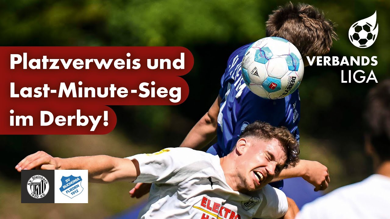 Last-Minute-Könige? Verbandsliga-Derby! | SV Steinbach vs. SV Buchonia Flieden | Fußball-Highlights