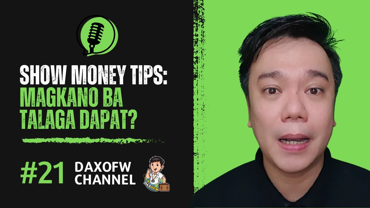 Show Money Tips: Magkano Talaga Dapat? | daxofw channel