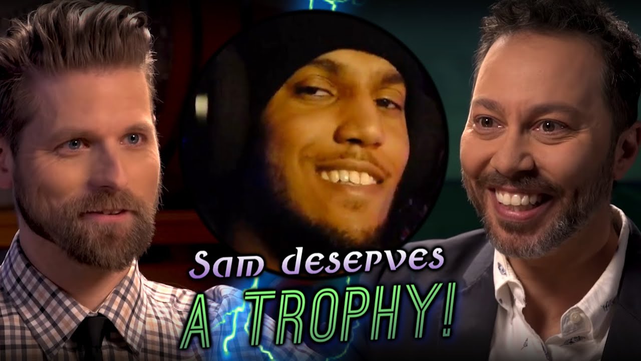 Sam Riegel NEEDS His Trophy! | Between the Sheets: Sam Riegel Interview [Reaction / Thoughts]