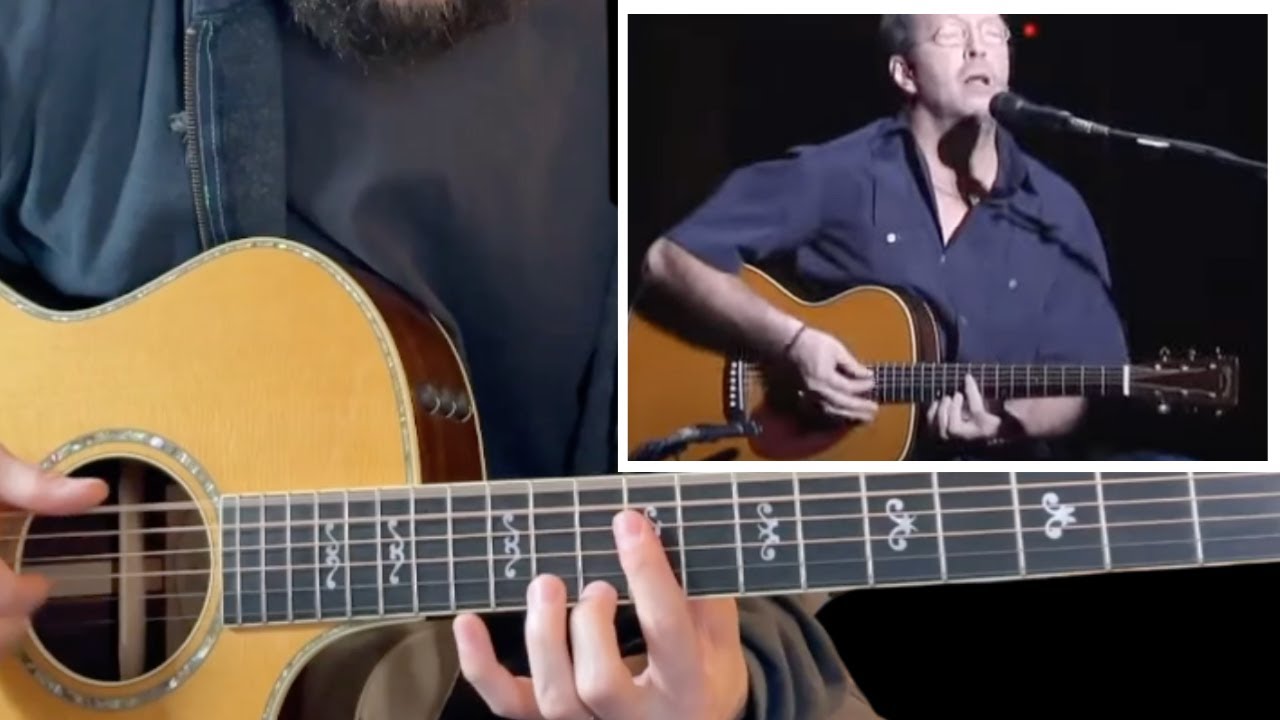 Learn Key to the Highway as Clapton plays it- a guitar lesson...