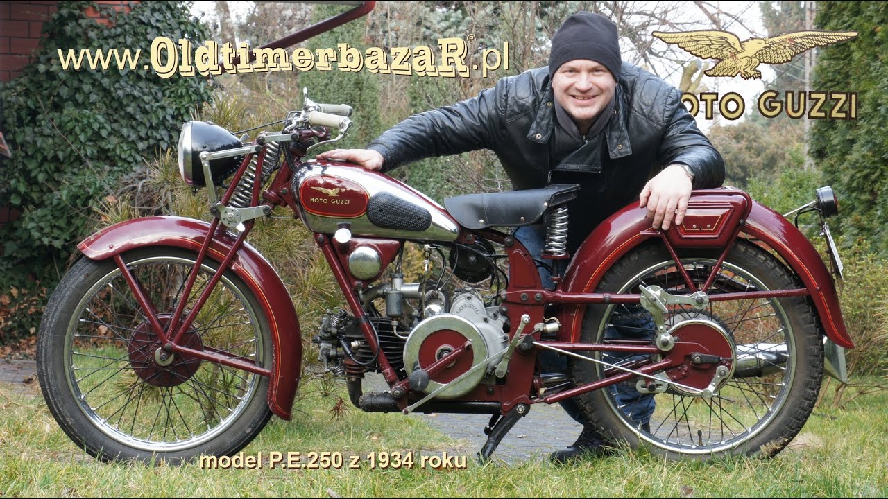 OldtimerbazaR ~ Moto Guzzi P.E.250 - opowiada Piotr Kawałek