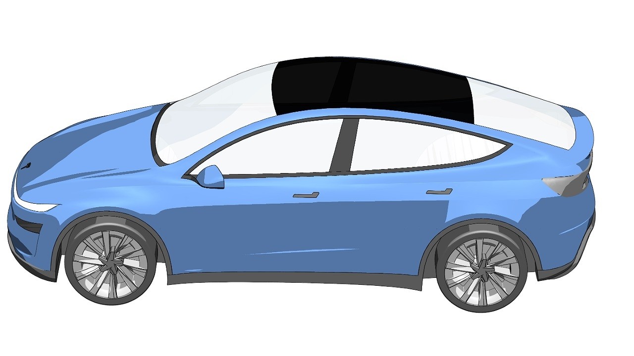 Tesla Model Y Refresh - SolidWorks Advanced CAD