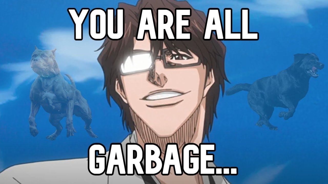 AIZEN IS A VILLAINOUS DAWG