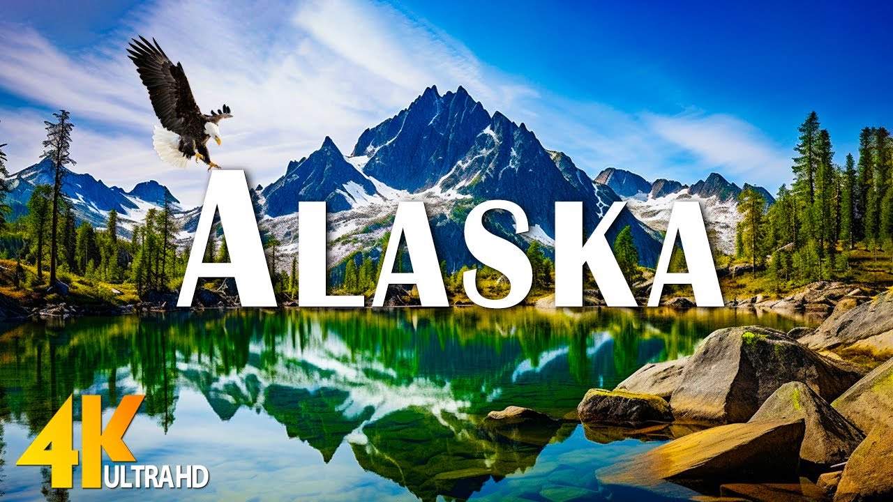 Alaska 4K Scenic Relaxation Film - Epic Cinematic Music - 4K Video Ultra HD
