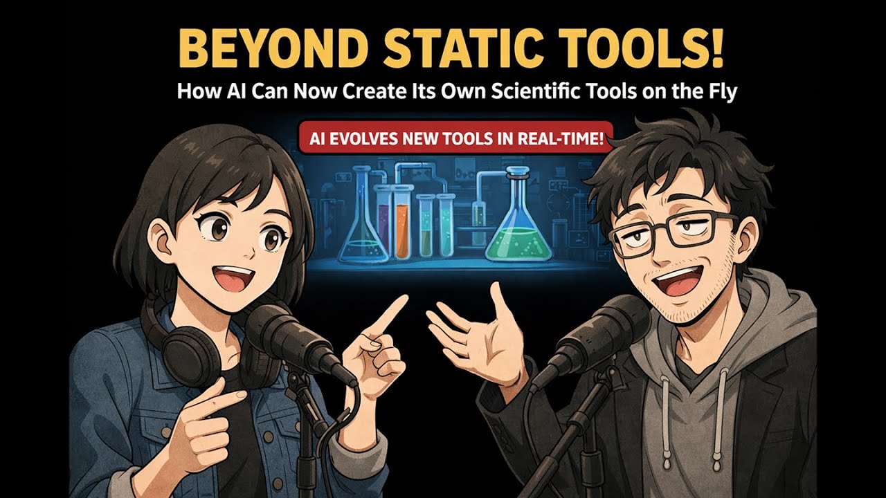 Beyond Static Tools: How AI Can Now Create Its Own Scientific Tools on the Fly