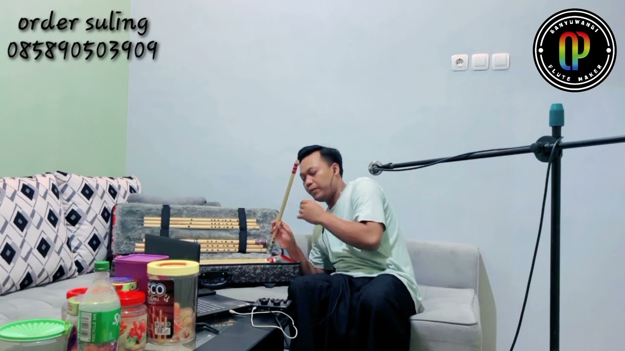 AIR BUNGA RITA SUGIARTO cover suling